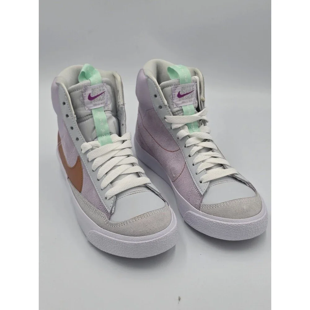 Nike Blazer Mid 77 SE Dance 4.5Y Womens 6 Barely Grape Copper DQ6084-500